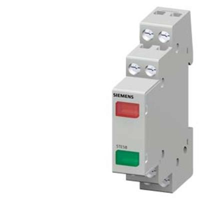 Verlichte druktoetsschakelaar Grijs Siemens 5TE5801