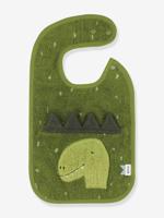 Badstof slabbetje met dierenkop TRIXIE groen - thumbnail