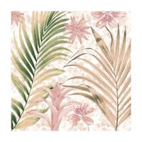 Duni Servetten Wild Palms 33cm - thumbnail