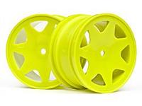 Ultra 7 wheels yellow 35mm (2pcs) - thumbnail