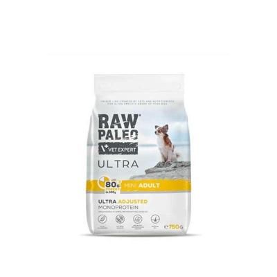 VETEXPERT Raw Paleo Ultra Mini Adult Kalkoen - droogvoer voor honden - 750 g