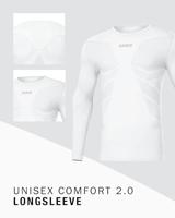 JAKO 6455 Longsleeve Comfort 2.0 - Wit - XXL - thumbnail