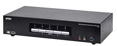 ATEN CS1964 4-poorts USB 3.0 4K DisplayPort KVM switch met 3-voudige weergave ATEN CS1964 4-poorts USB 3.0 4K DisplayPort KVM switch met 3-voudige weergave