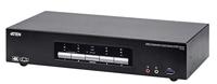 ATEN CS1964 4-poorts USB 3.0 4K DisplayPort KVM switch met 3-voudige weergave - thumbnail