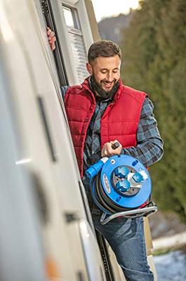 AS Schwabe 12274 Kabelhaspel 25 m Zwart CEE-stekker 16 A 3-polig AS Schwabe 12274 Kabelhaspel 25 m Zwart CEE-stekker 16 A 3-polig