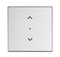 Busch-Jaeger 2CKA006220A0039 Afdekking 1-voudig free@home Witaluminium (RAL 9006), Aluminium 1 stuk(s) - thumbnail