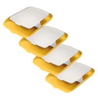 Brievenbak leitz cosy met desk organiser geel | 4 stuks - thumbnail