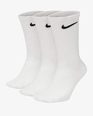 Nike SX7664 Everyday Cushioned Crew Socks 3-Pack - Wit - 46-50 Nike SX7664 Everyday Cushioned Crew Socks 3-Pack - Wit - 46-50
