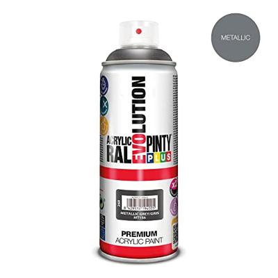 Sprayverf Pintyplus Evolution MT156 Metaal 400 ml Grijs