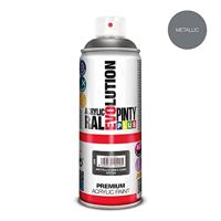 Sprayverf Pintyplus Evolution MT156 Metaal 400 ml Grijs - thumbnail