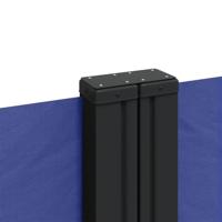 Windscherm uittrekbaar 200x1000 cm blauw - thumbnail