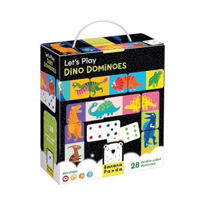 Banana Panda - laten we dino domino spelen Banana Panda - laten we dino domino spelen