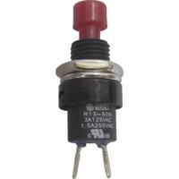 TRU COMPONENTS 1587747 TC-R13-509A-05RT Druktoets 250 V/AC 1.5 A 1x uit/(aan) Moment 1 stuk(s) - thumbnail