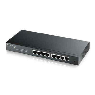 Zyxel GS1900-8 Managed L2 Gigabit Ethernet (10/100/1000) Zwart Zyxel GS1900-8 Managed L2 Gigabit Ethernet (10/100/1000) Zwart