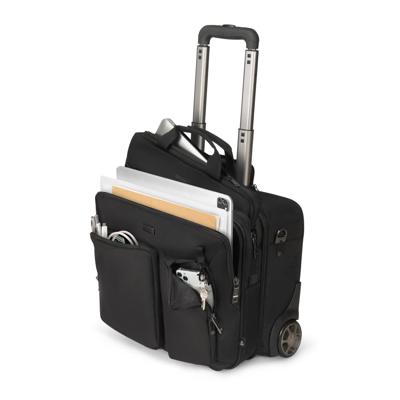 Dicota Top Traveller Roller SEVEN 14-16 Laptoptrolley Geschikt voor max. (laptop): 40,6 cm (16) Zwart