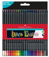 Faber Castell fc-116424 kleurpotloden black edition in etui 24 stuks - thumbnail