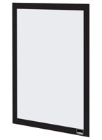 Nobo zelfklevend magnetisch kader A4, zwart, pak van 2 stuks - thumbnail