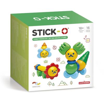 Stick-O forest friends set, 16dlg. Stick-O forest friends set, 16dlg.