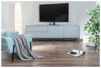 Hama TV-Standvoet Zwenkbaar in Hoogte Verstelbaar voor Schermen tot 140 cm Zwart - thumbnail