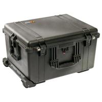 Peli 1620 Professionele Trolley Transport Koffer Voor Drones, Foto- En Videoapparatuur, Ip67 Water- En Stofdicht, Capaciteit: 72L, Gemaakt In Duitsland, Met Klittenband Vakverdeling, Kleur: Zwart - thumbnail