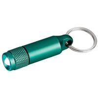 Moses sleutelhanger lamp aluminium 4,5 cm groen - thumbnail