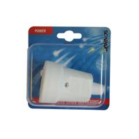 Scanpart Contrasteker Met Ra Pvc Wit - thumbnail