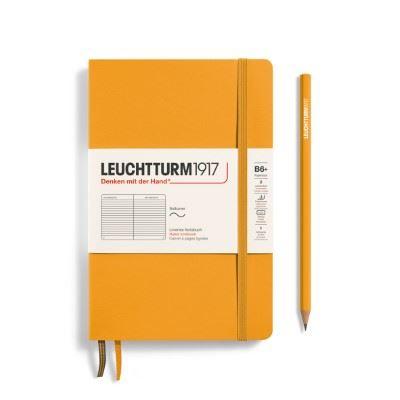 Leuchtturm Rising Sun, Softcover, Paperback (B6+), 123 p., ruled