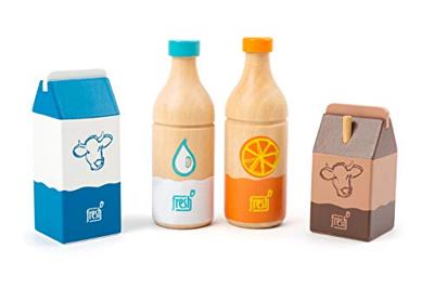 FRESH drankenset voor winkel SMALL FOOT®, 4 stuks meerkleurig