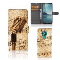 Nokia 3.4 | Telefoonhoesje met foto | Bladmuziek - thumbnail