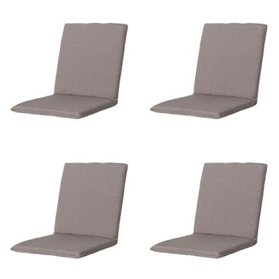 Stapelstoelkussen universeel Panama taupe 97 cm x 49 cm (4 stuks) Madison - Madison Stapelstoelkussen universeel Panama taupe 97 cm x 49 cm (4 stuks) Madison - Madison