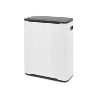 Brabantia Bo touch bin 2x30 liter white - thumbnail