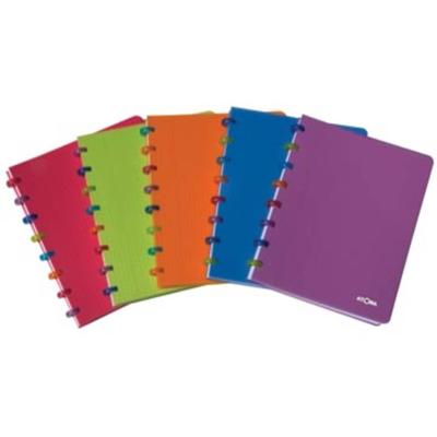 Atoma Tutti Frutti schrift, ft A5, 144 bladzijden, geruit 5 mm, geassorteerde kleuren Atoma Tutti Frutti schrift, ft A5, 144 bladzijden, geruit 5 mm, geassorteerde kleuren
