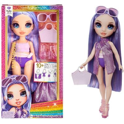 MGA Entertainment Rainbow high swim & style pop - violet MGA Entertainment Rainbow high swim & style pop - violet