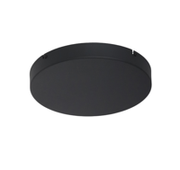 Freelight Plafondplaat Ø 30 cm zonder gaten zwart - thumbnail