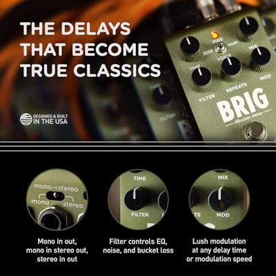 Strymon Brig dBucket Delay effectpedaal