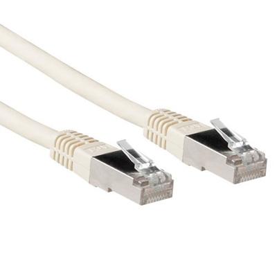 ACT Ivoor 20 meter LSZH SFTP CAT6A patchkabel met RJ45 connectoren