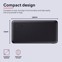 Trust Primo Eco powerbank, 15.000 mAh, zwart - thumbnail