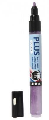 Plus Color marker, l: 14,5 cm, lijndikte 1-2 mm, dark lilac, 5,5 ml, 1 stuk