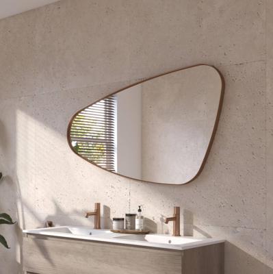 Ben Nature organische spiegel 120x70cm links geborsteld koper