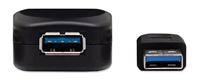Manhattan USB-kabel USB 3.2 Gen1 (USB 3.0 / USB 3.1 Gen1) USB-A stekker, USB-A bus 5.00 m Zwart 150712 - thumbnail
