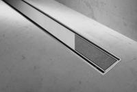 Easy Drain Compact TAF afvoergoot enkele plaat 90cm 30mm met Zero design rooster RVS edcomtaf900-30 - thumbnail