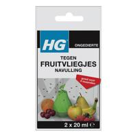 Fruitvliegjesval hg hgx navulling 2x20ml | 6 stuks - thumbnail