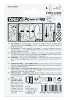 tesa Powerstrips XL Zelfklevende haak Ovaal Wit Inhoud: 1 stuk(s) - thumbnail
