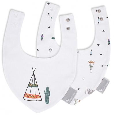 Interbaby bandana-slabbetje Tipi 38 x 22 cm katoen Interbaby bandana-slabbetje Tipi 38 x 22 cm katoen