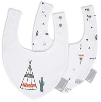 Interbaby bandana-slabbetje Tipi 38 x 22 cm katoen - thumbnail