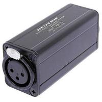 Neutrik NA2F-D0B-TX XLR-adapter XLR-bus - Cinch-koppeling Inhoud: 1 stuk(s) - thumbnail