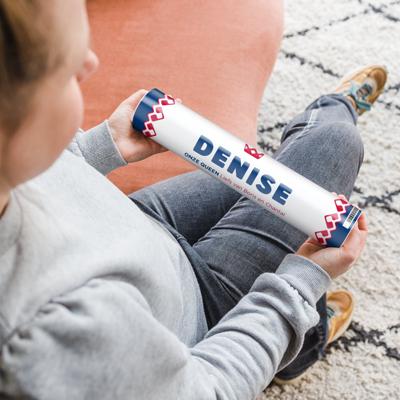 Gepersonaliseerde KING pepermunt XXL rol Gepersonaliseerde KING pepermunt XXL rol