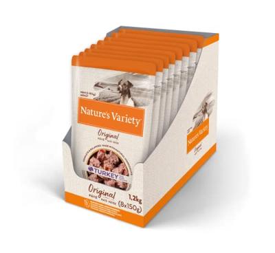 NATURES VARIETY ORIGINAL MINI POUCH TURKEY - thumbnail