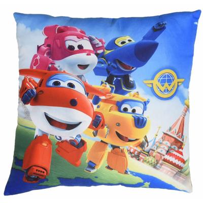 Nickelodeon Super Wings kussen 40 x 40 cm