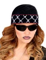 Party Blouse Paars 70's Groovy Dames - thumbnail